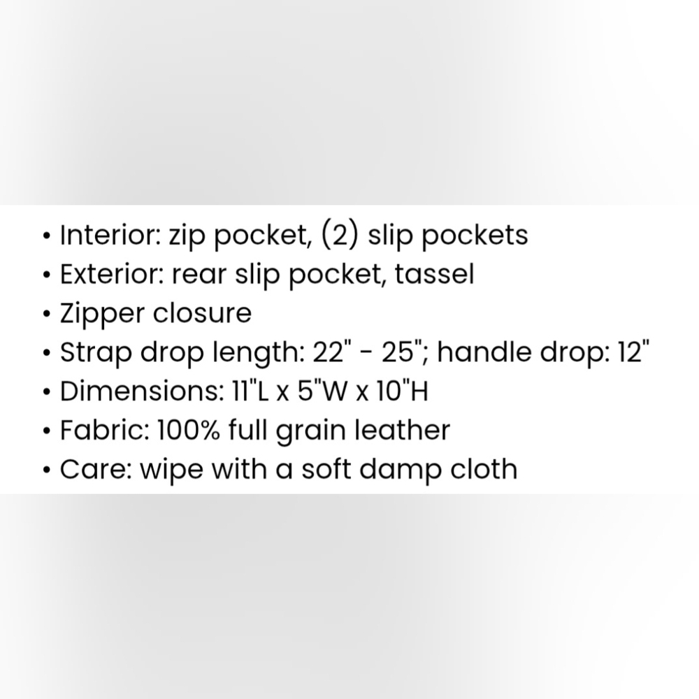 Patricia Nash Black Leather Milana Tote With Tassel NWOT - Picture 6 of 6